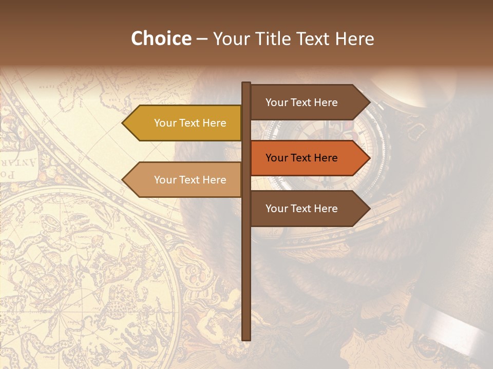 Travel World Dirty PowerPoint Template