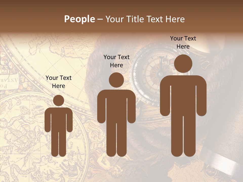 Travel World Dirty PowerPoint Template