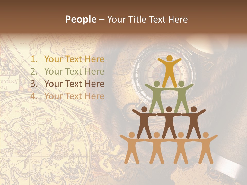 Travel World Dirty PowerPoint Template