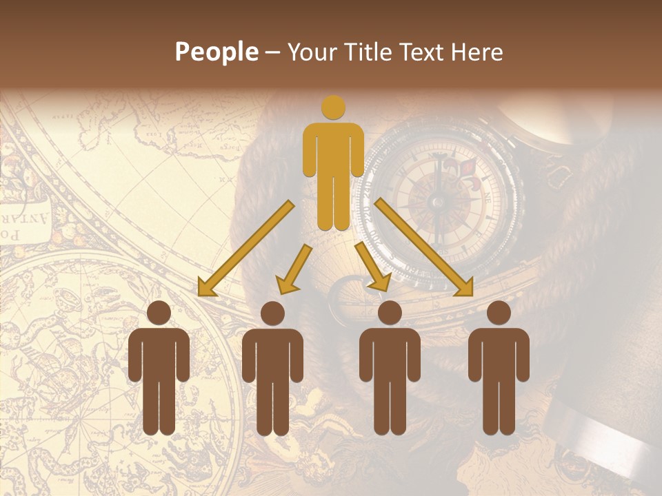 Travel World Dirty PowerPoint Template