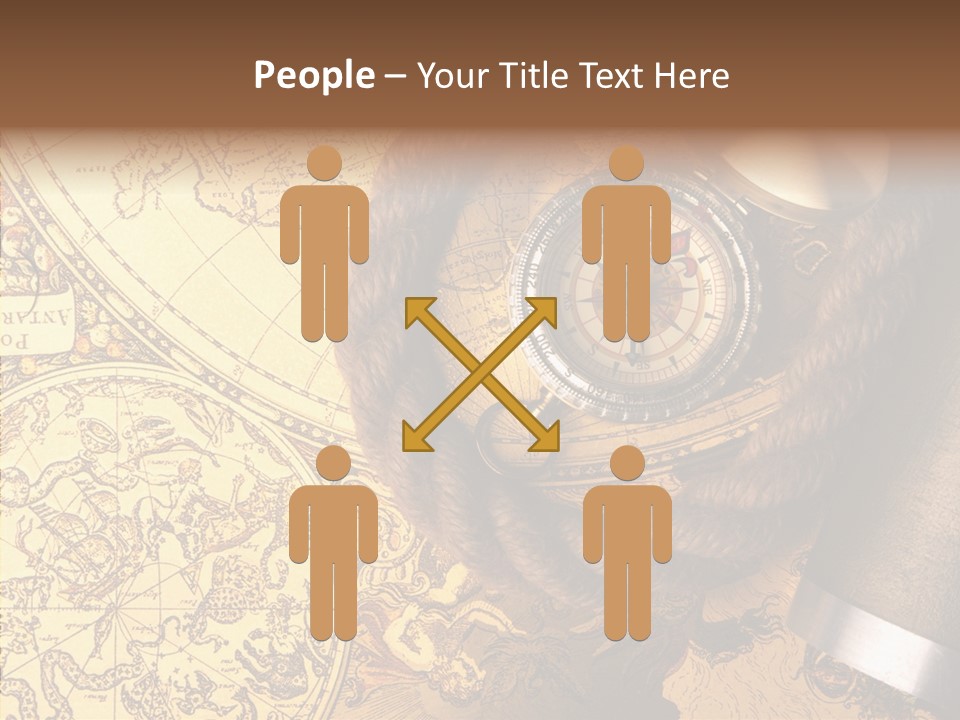 Travel World Dirty PowerPoint Template