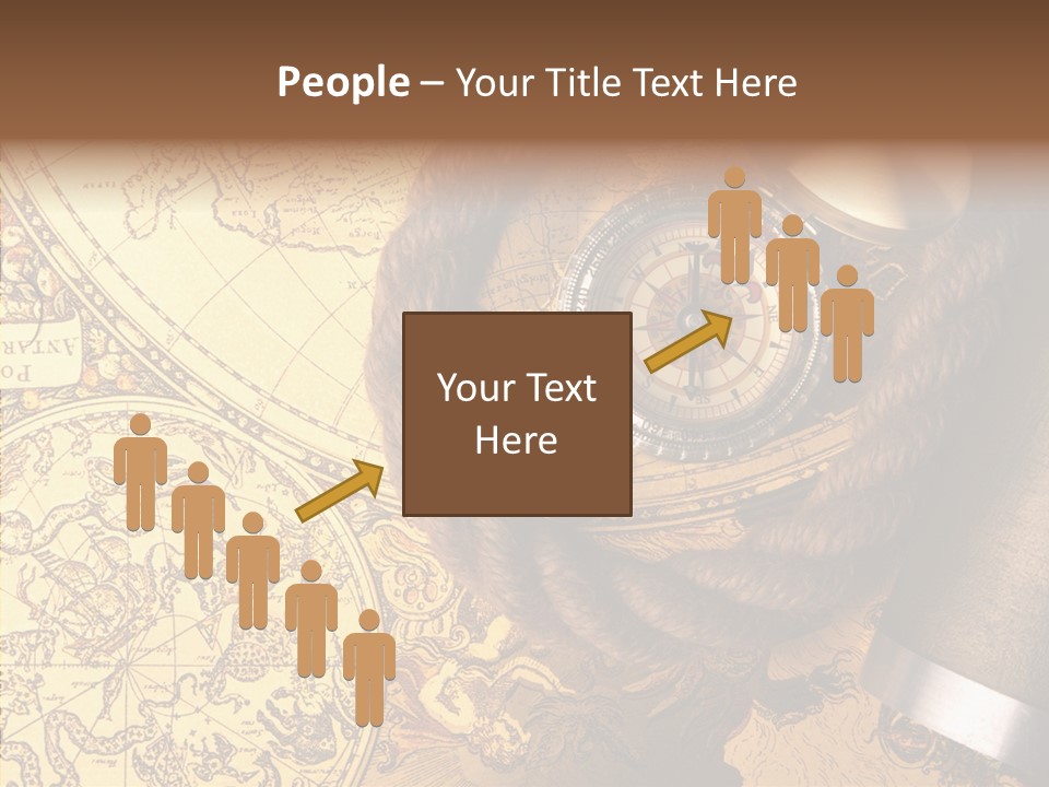 Travel World Dirty PowerPoint Template