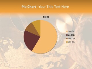 Navigation Antique Compass PowerPoint Template