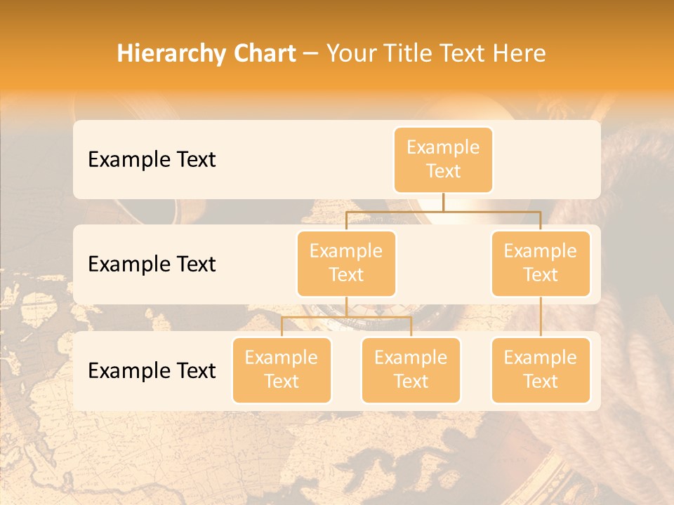 Navigation Antique Compass PowerPoint Template
