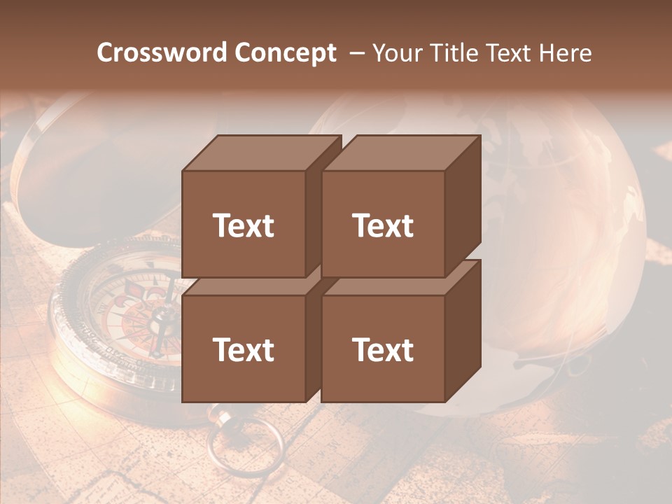 Way Telescope Retro PowerPoint Template