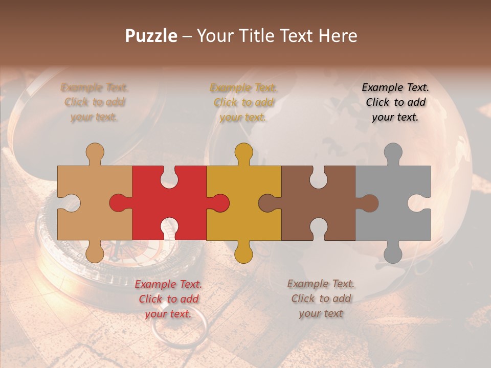 Way Telescope Retro PowerPoint Template