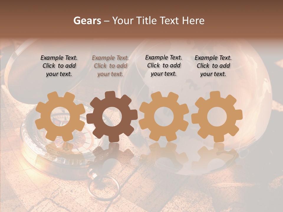 Way Telescope Retro PowerPoint Template