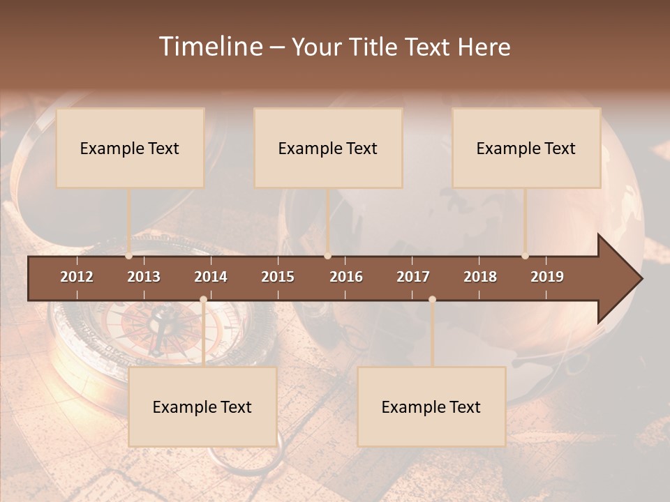 Way Telescope Retro PowerPoint Template