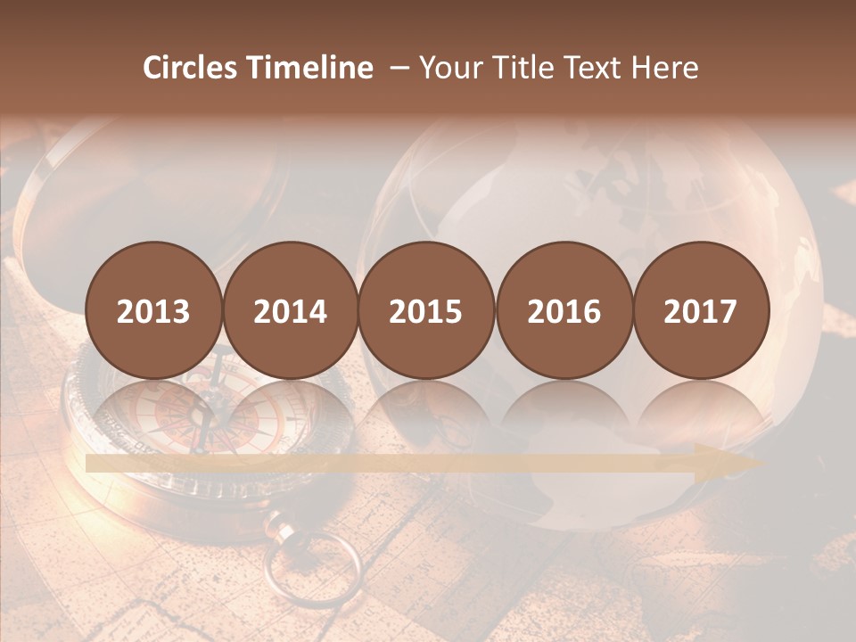 Way Telescope Retro PowerPoint Template