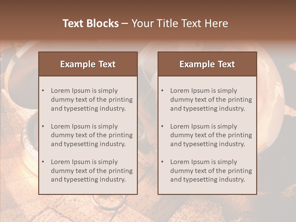 Way Telescope Retro PowerPoint Template