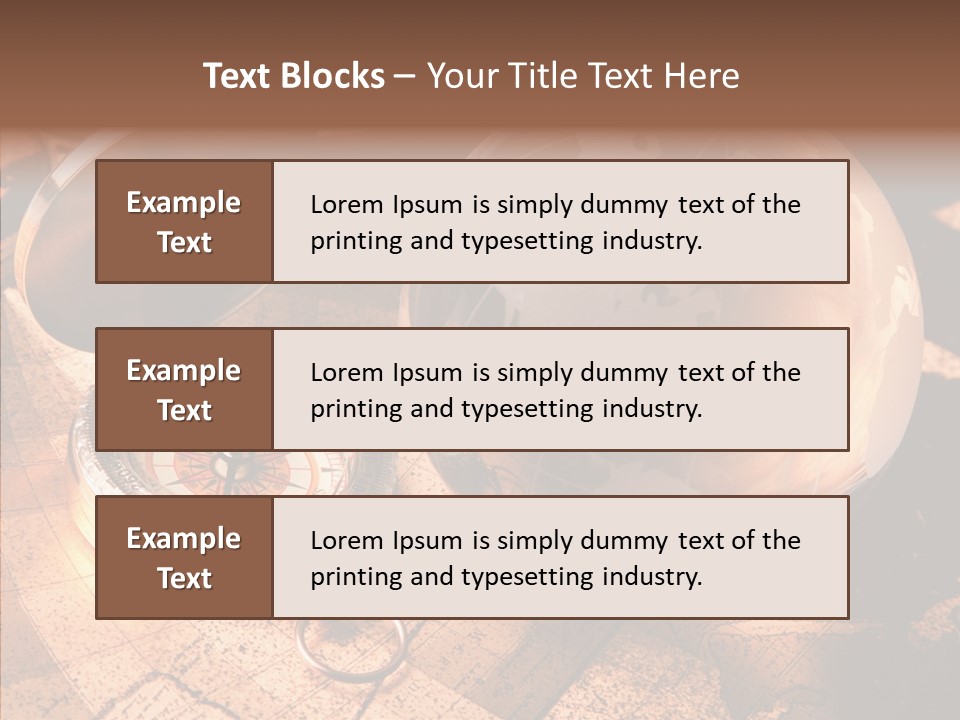 Way Telescope Retro PowerPoint Template