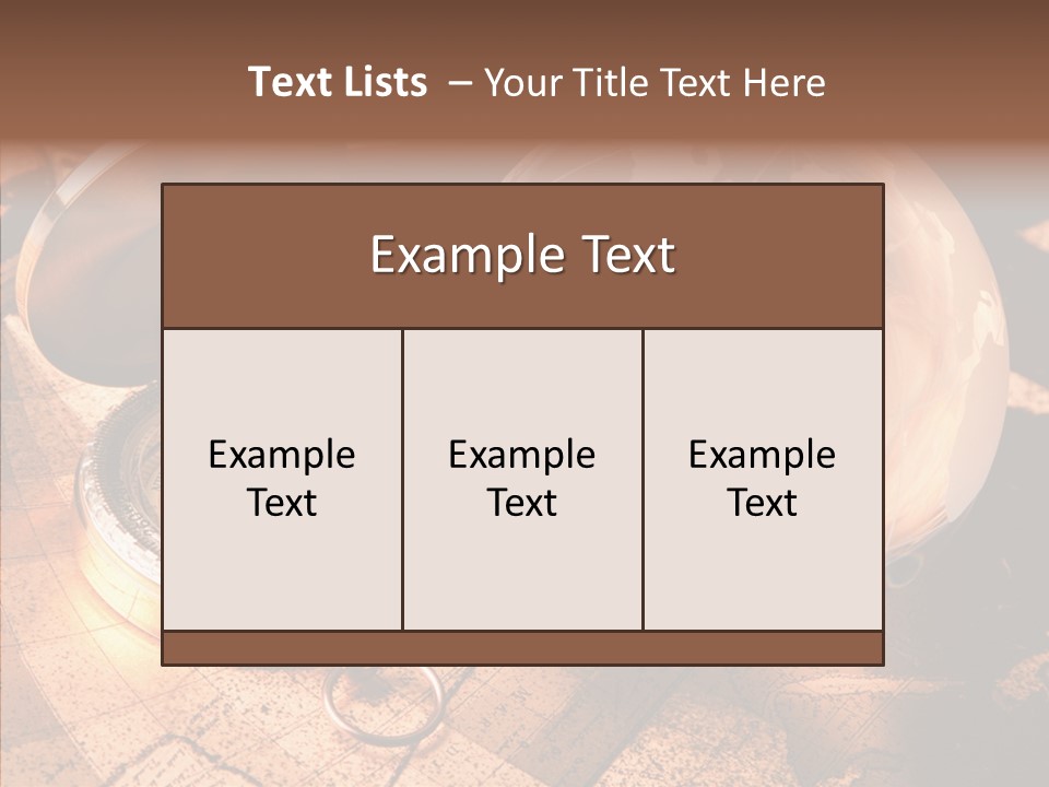 Way Telescope Retro PowerPoint Template
