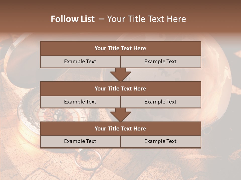 Way Telescope Retro PowerPoint Template