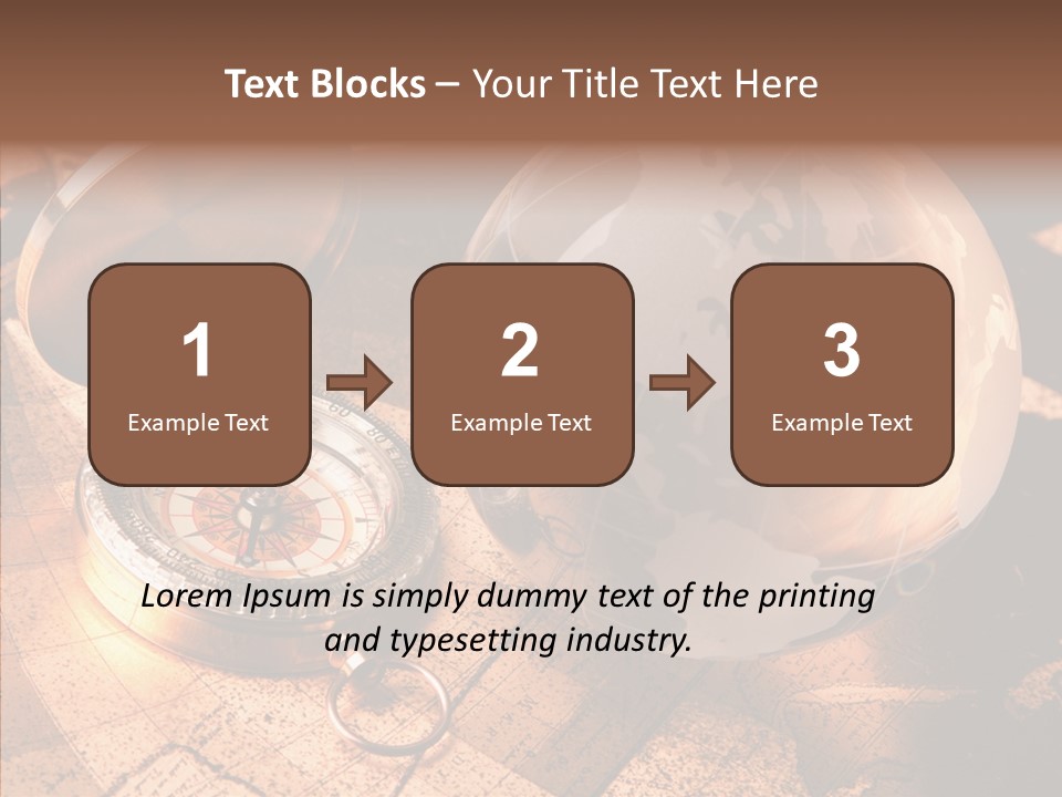 Way Telescope Retro PowerPoint Template
