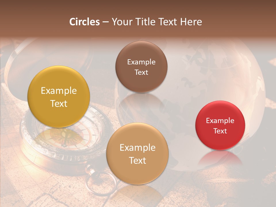 Way Telescope Retro PowerPoint Template