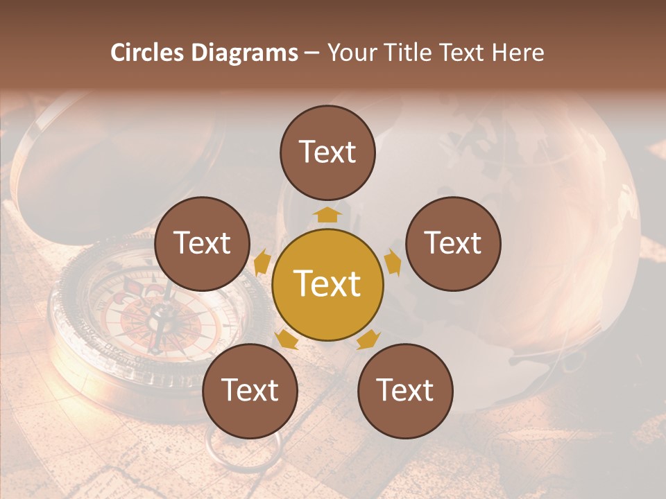 Way Telescope Retro PowerPoint Template