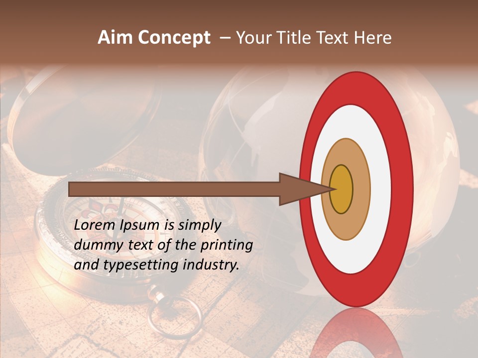 Way Telescope Retro PowerPoint Template