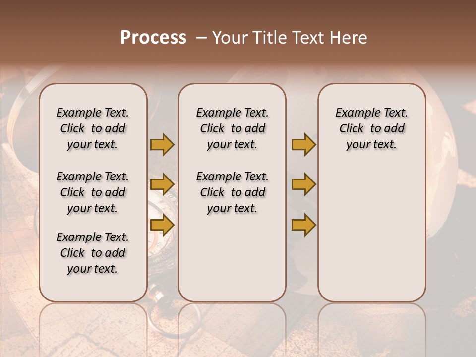 Way Telescope Retro PowerPoint Template