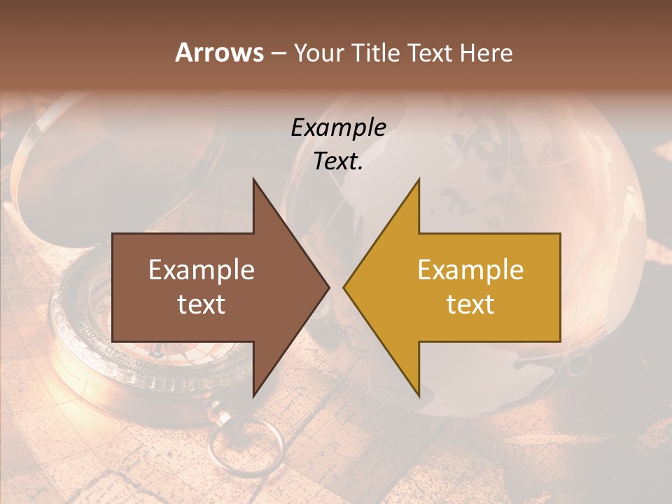 Way Telescope Retro PowerPoint Template