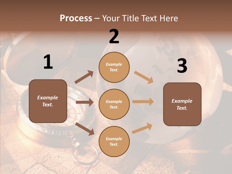 Way Telescope Retro PowerPoint Template