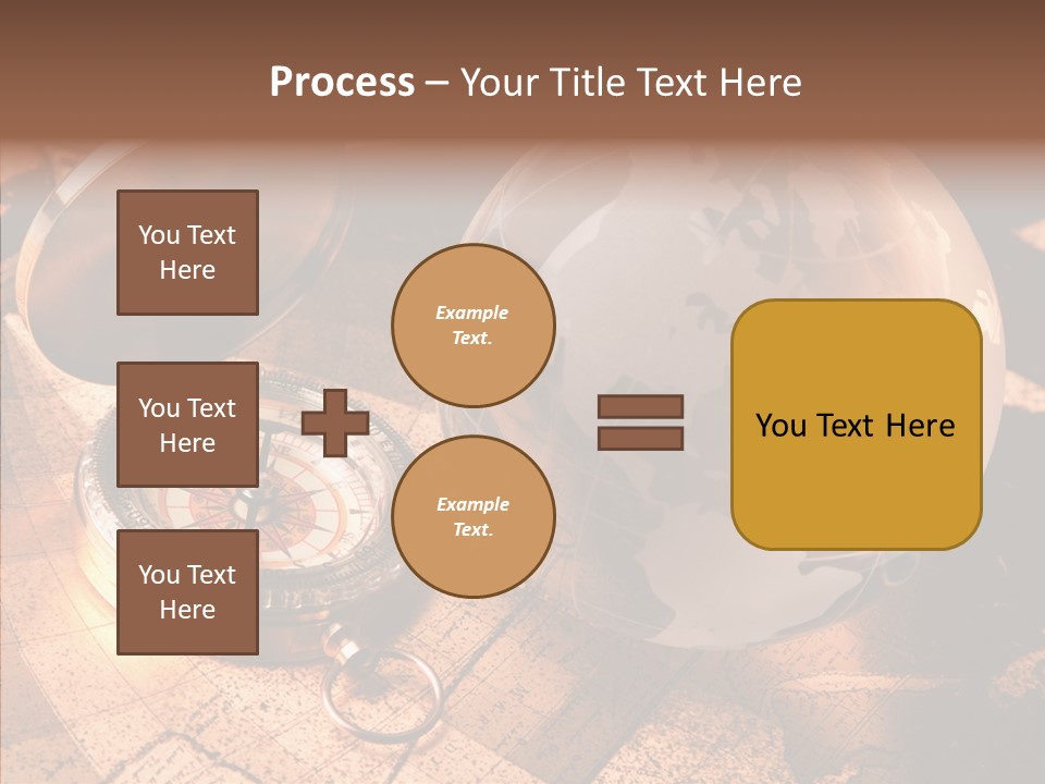 Way Telescope Retro PowerPoint Template