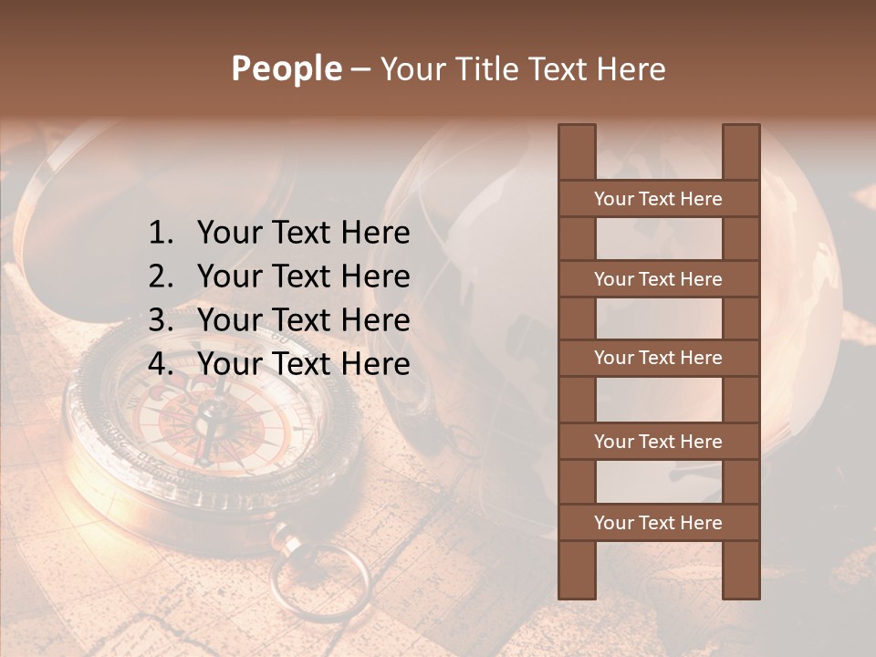 Way Telescope Retro PowerPoint Template
