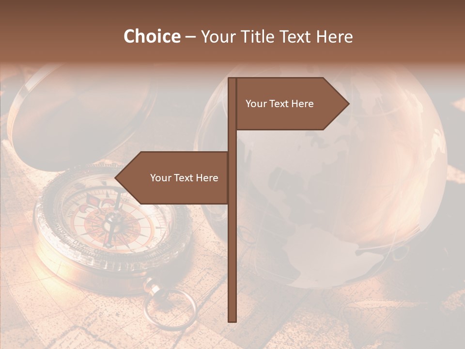 Way Telescope Retro PowerPoint Template