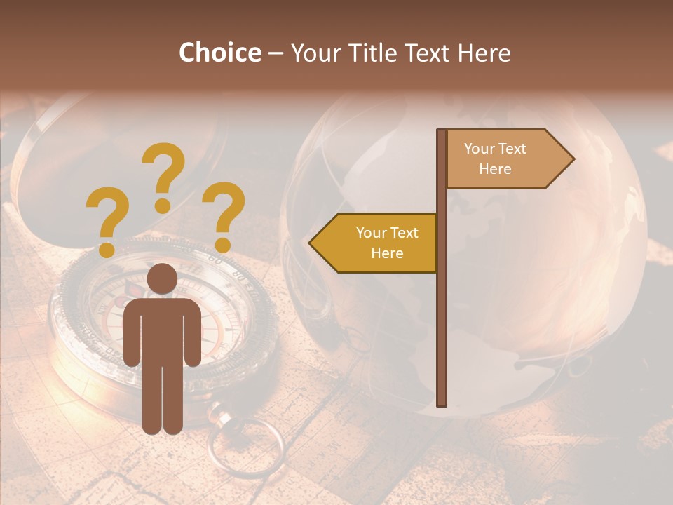 Way Telescope Retro PowerPoint Template