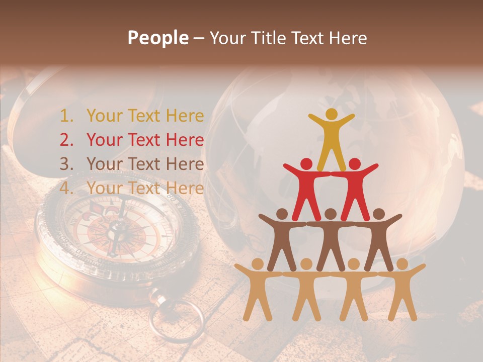 Way Telescope Retro PowerPoint Template