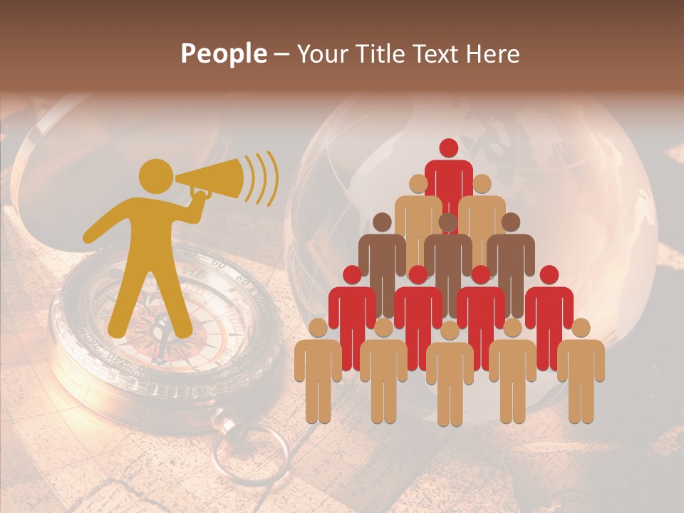 Way Telescope Retro PowerPoint Template