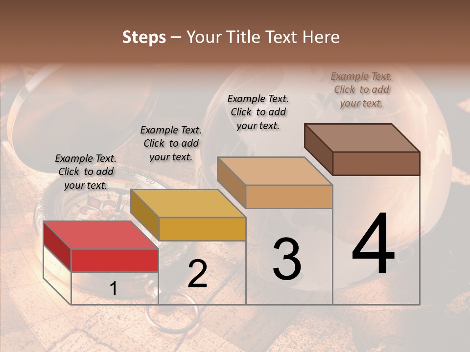 Way Telescope Retro PowerPoint Template