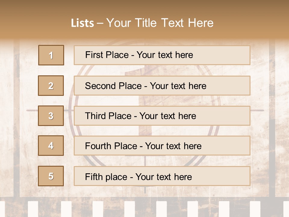 Projection Clip Film PowerPoint Template