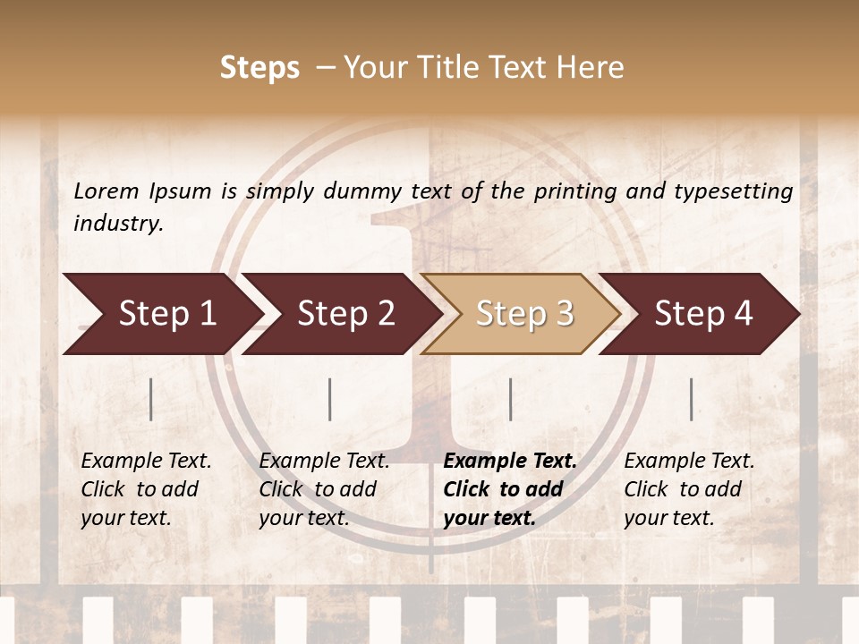 Projection Clip Film PowerPoint Template