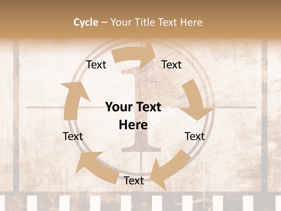 Projection Clip Film PowerPoint Template