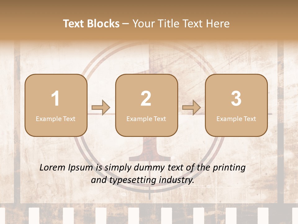 Projection Clip Film PowerPoint Template