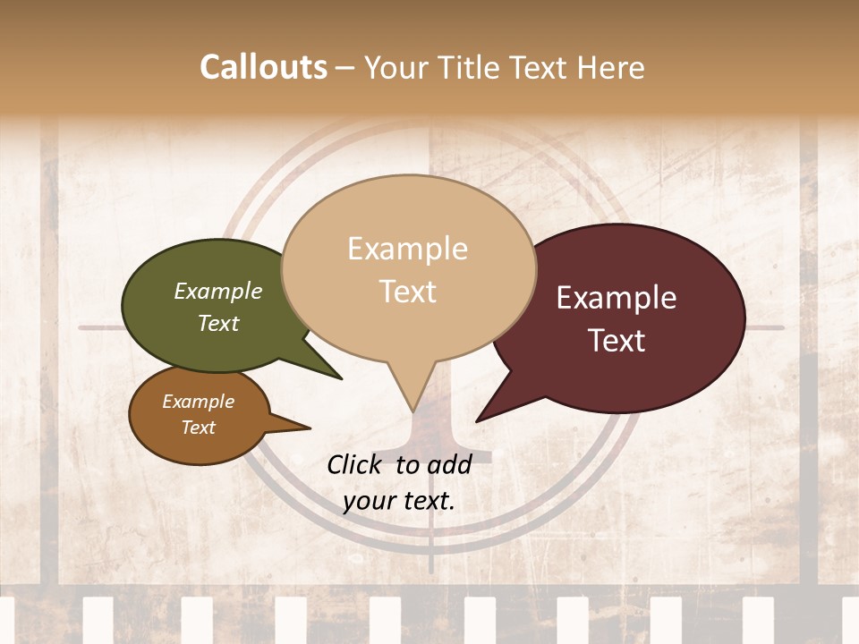 Projection Clip Film PowerPoint Template