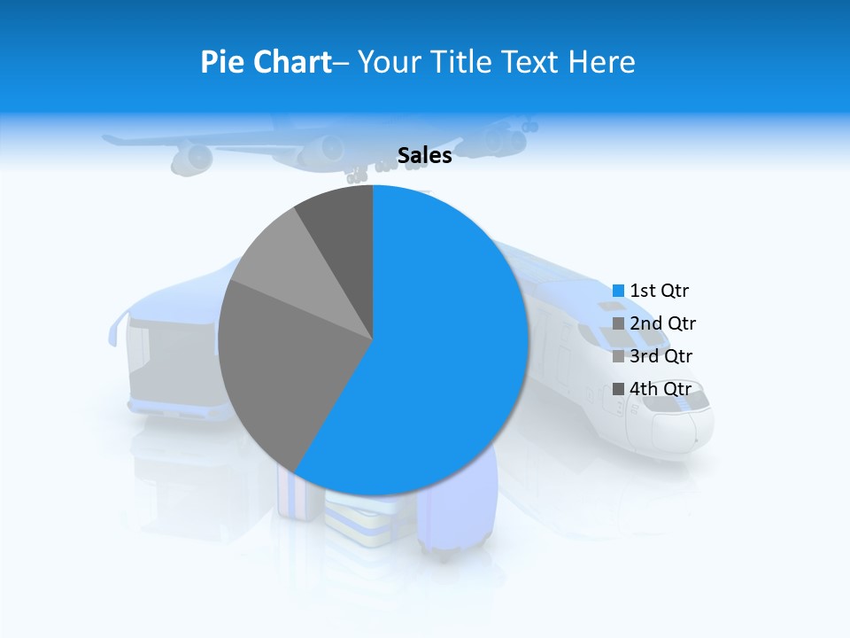 Transportation Wing Network PowerPoint Template