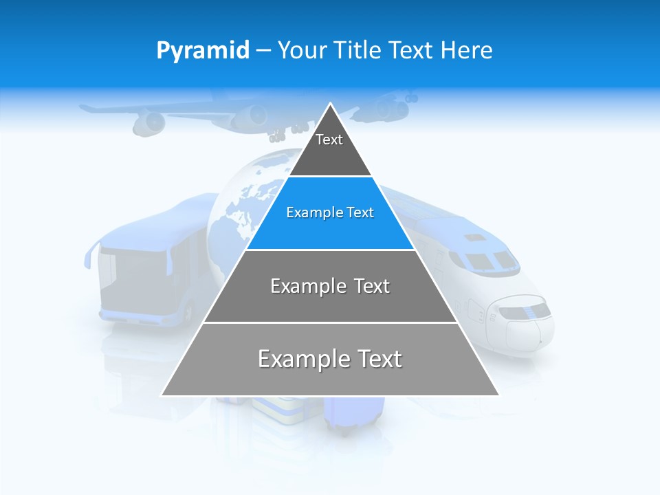 Transportation Wing Network PowerPoint Template