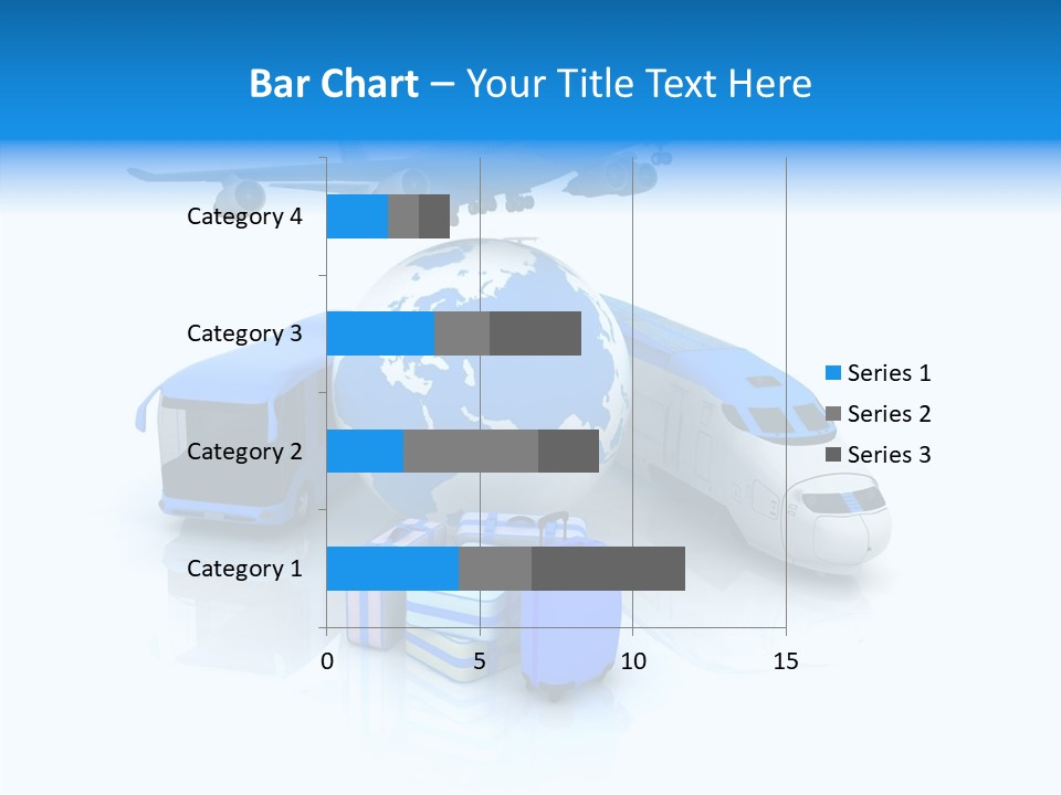 Transportation Wing Network PowerPoint Template