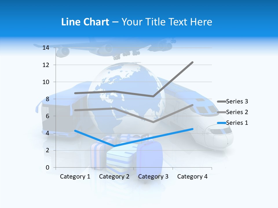 Transportation Wing Network PowerPoint Template