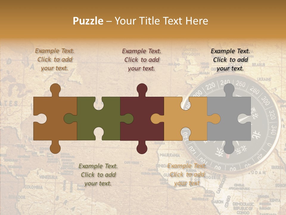 East Antique Ancient PowerPoint Template