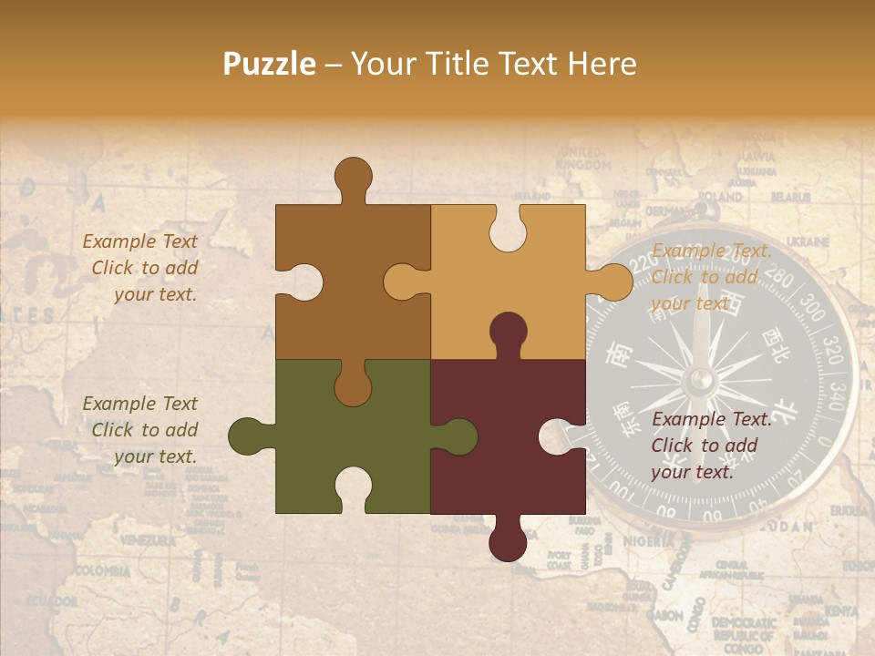 East Antique Ancient PowerPoint Template