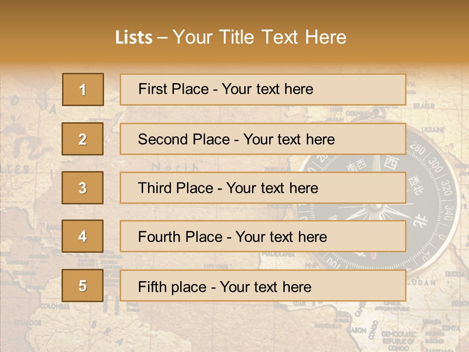 East Antique Ancient PowerPoint Template
