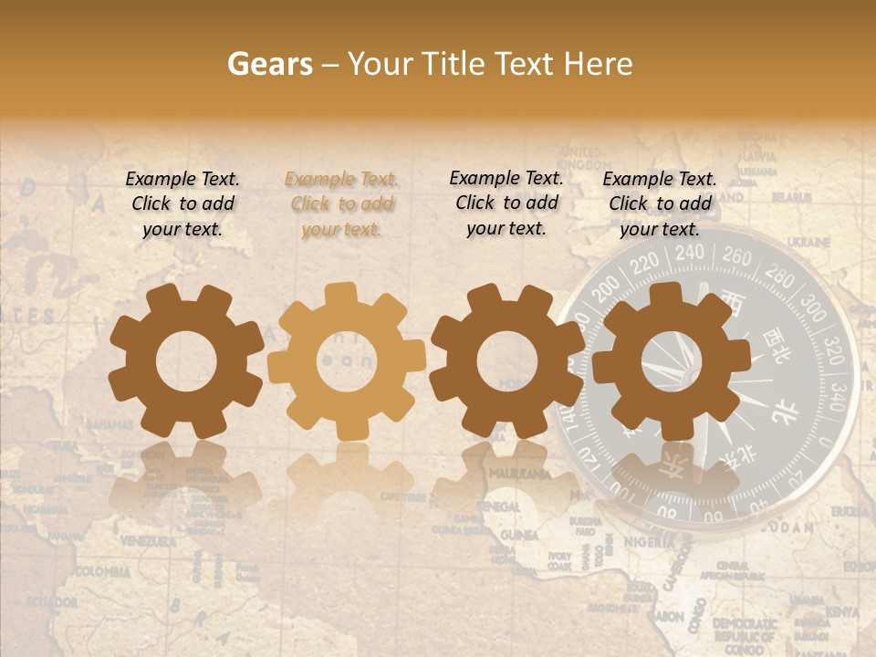 East Antique Ancient PowerPoint Template