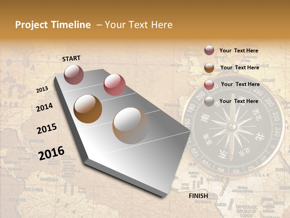East Antique Ancient PowerPoint Template