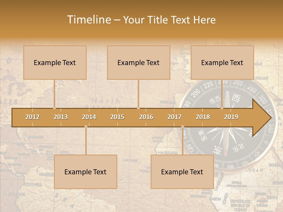 East Antique Ancient PowerPoint Template