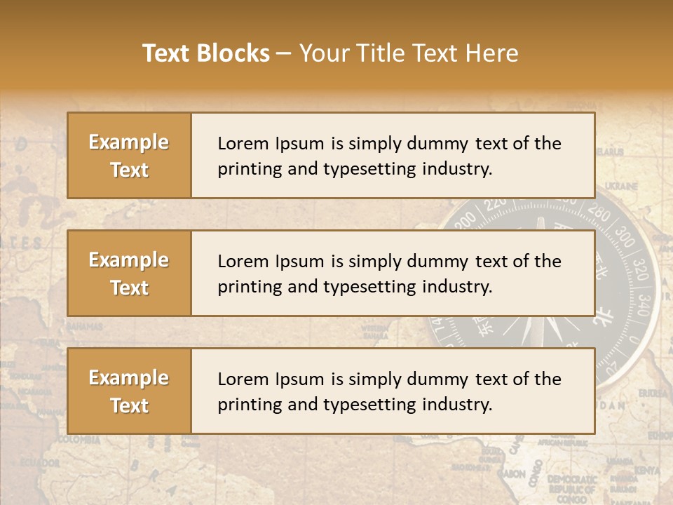East Antique Ancient PowerPoint Template