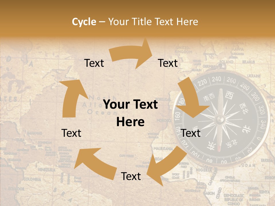 East Antique Ancient PowerPoint Template