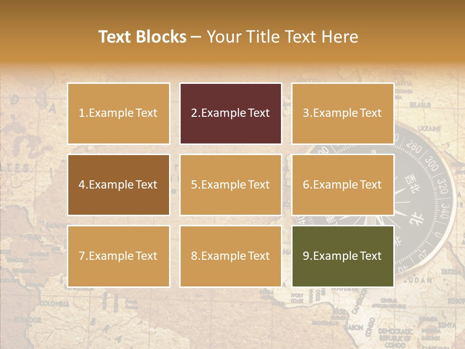 East Antique Ancient PowerPoint Template