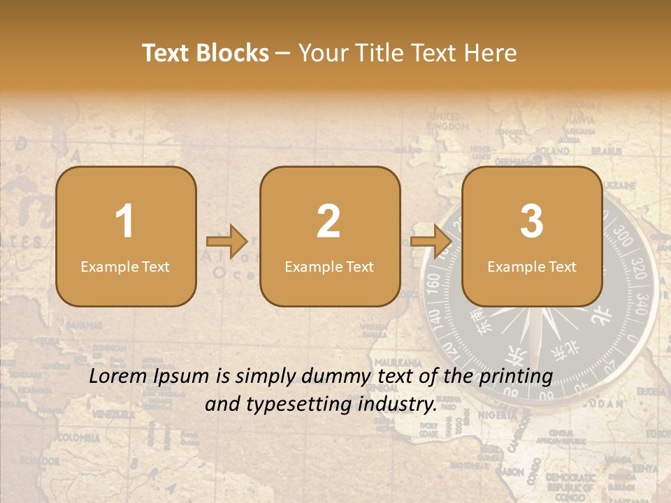 East Antique Ancient PowerPoint Template